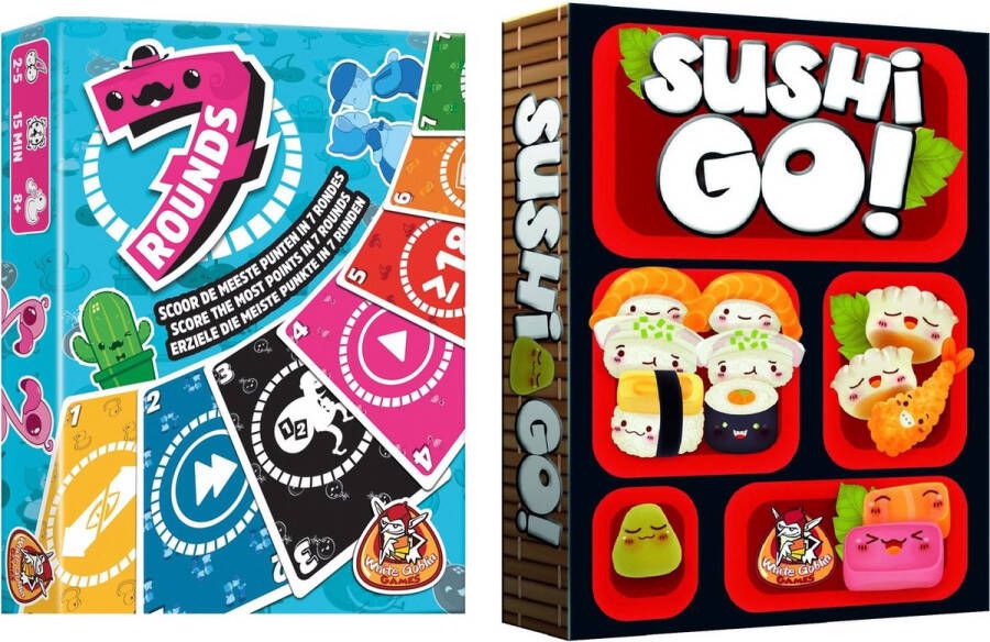 White Goblin Games WGG Sushi Go en 7 Rounds Spellenset