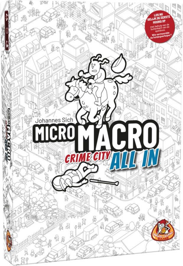 White Goblin Games Micromacro: Crime City All-In- Kaartspel Coöpspel Nederlandstalige editie