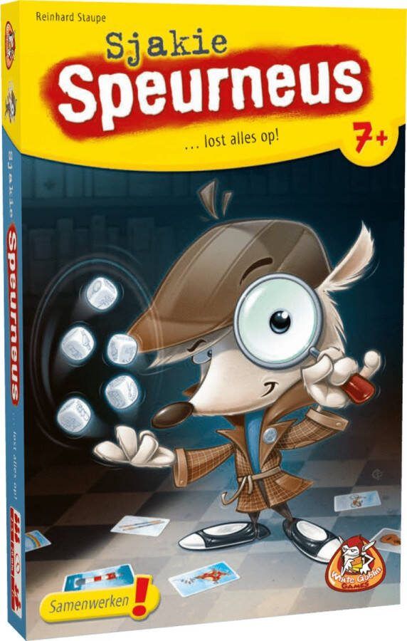 White Goblin Games Sjakie Speurneus Educatieve Spellen