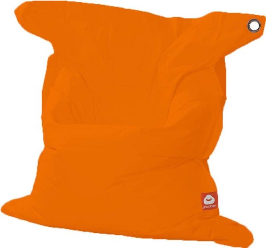 Whoober Rechthoek zitzak St. Tropez XL outdoor oranje Wasbaar Voor binnen en buiten