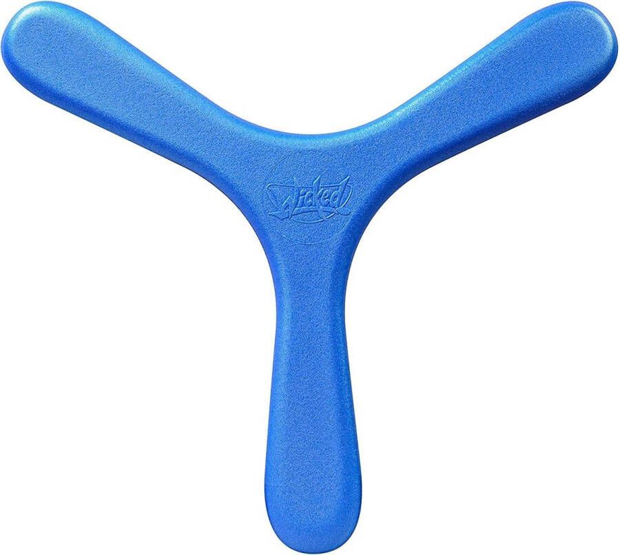 Wicked boomerang Indoor Booma 29 6 cm schuim blauw