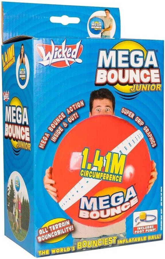 Wicked Stuiterbal Mega Bounce Junior 140 centimeter