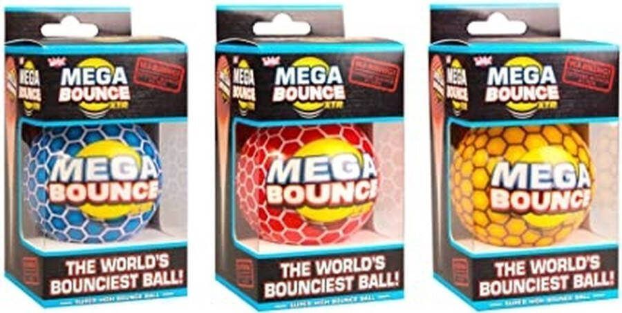 Wicked Stuiterbal Mega Bounce Xtr 7 Cm Rubber assorti
