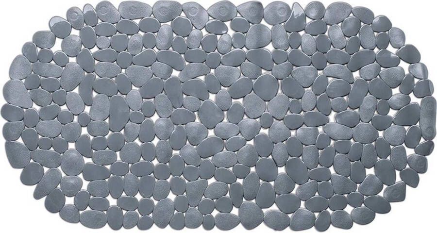 Wicotex Anti-Slip Badmat 35x68 cm Grijs