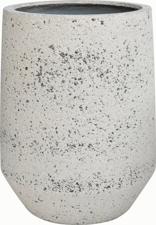 Wicotex Bloempot Gerona Bloempotten Kleur Ivoor Afmeting 53x68cm Gemaakt van Steen Voor binnen en buiten gebruik