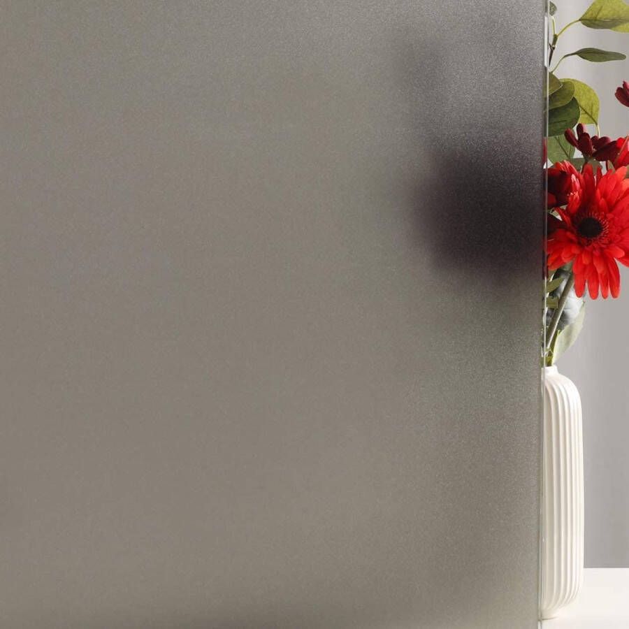 Wicotex Raamfolie 90x200cm HR++ MAT ZWART Eenvoudige montage zelfklevende raamfolie plakfolie Zonwerend – Isolerend – Anti Inkijk – Statisch