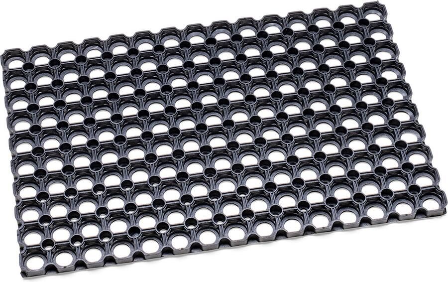 Wicotex Deurmat -Rubber-ringmat-schoonloopmat 22mm 40x60cm