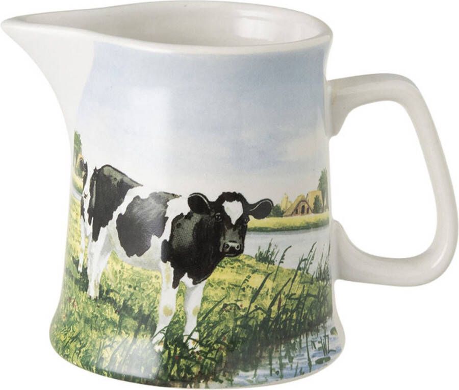 Wiebe Van Der Zee melkkan koe in waterland OP=OP