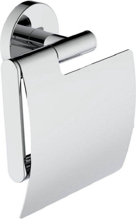 Wiesbaden Alonzo Toiletrolhouder Met Klep Glans Chroom