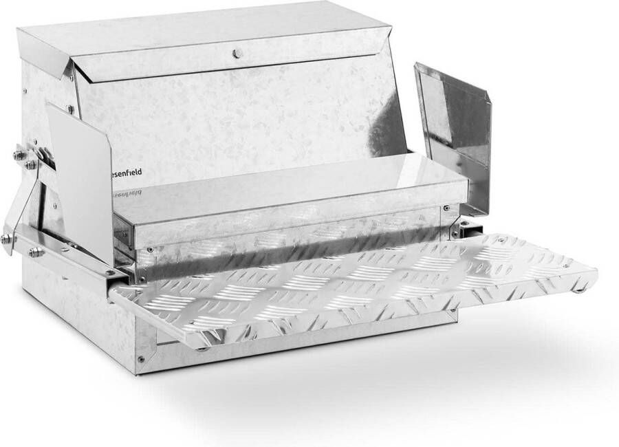 Wiesenfield Automatische voerbak voor kippen 11 5 kg voeteneinde 400 g
