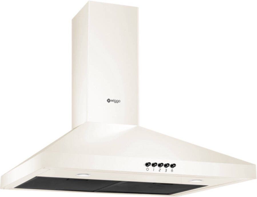 Wiggo WE-C930P(C)- Wandschouw Afzuigkap 90cm Créme