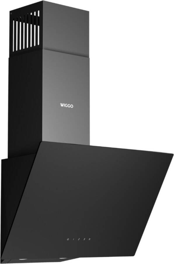 Wiggo WE-D531G(B) Schuine Afzuigkap 50cm Zwart Glas