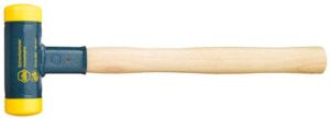 Wiha 02097 Kunststof hamer Middelhard Terugslagvrij 1250 g 385 mm 1 stuk(s)