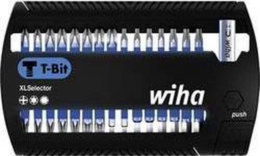 Wiha Bitset XLSelector T-bit 25mm (¼″) PH TORX Zeskant 32-delig 41830