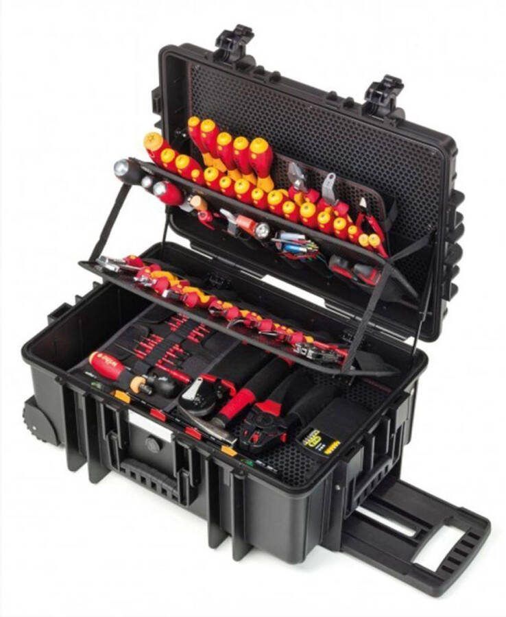 Wiha XXL II Gereedschapskoffer (met inhoud) 113-delig Electricien Handwerker Leerling Professioneel VDE (l x b x h)