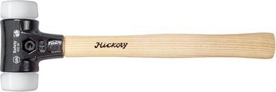 Wiha Kunststof hamer Safety middelzacht zeer hard met hickorysteel rond-slagkop 26648