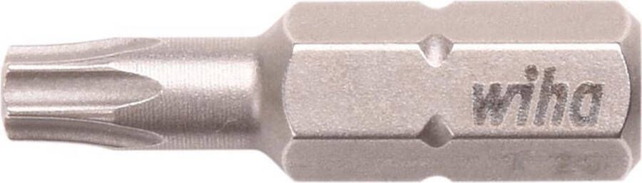 Wiha T20 schroefbit TORX 25mm 50 stuks korte uitvoering 7929Z T20x25