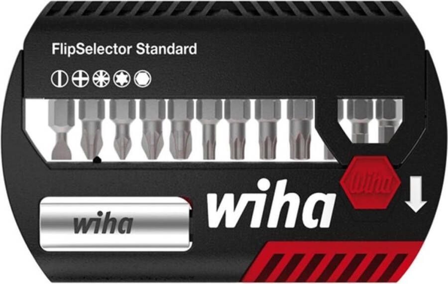 Wiha Bitset FlipSelector Standard 25 mm assorti 13-delig 1 4 (39078)