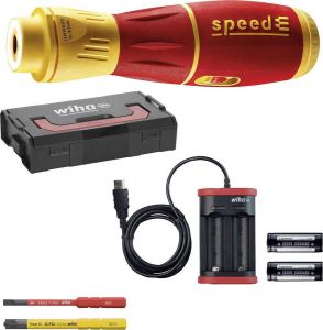 Wiha Speed-E II Electric Schroevendraaierset met slimBits 7-delig