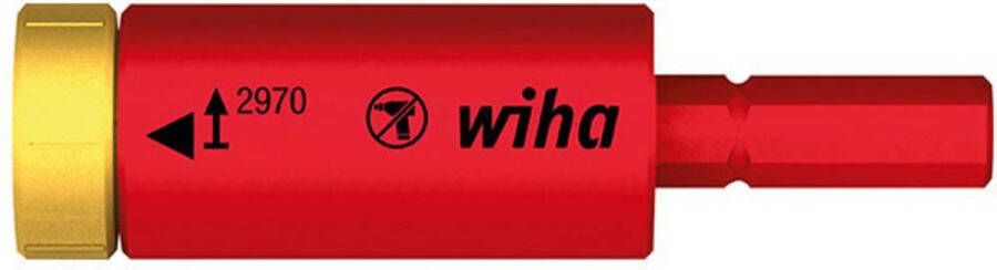 Wiha Moment easyTorque adapter electric voor slimBits en slimVario houder in blister (41343) 2 5 Nm
