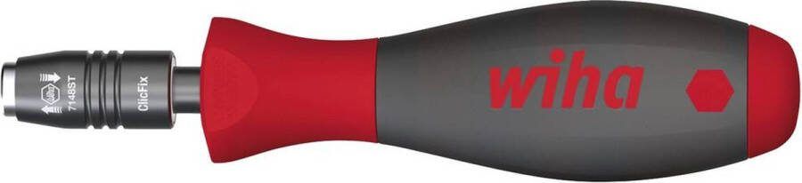 Wiha Schroevendraaier SoftFinish met CentroFix bithouder 38mm (¼″) mechanisch vergrendelbaar 40331