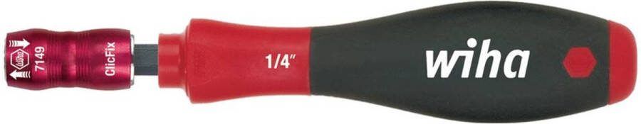 Wiha Schroevendraaier SoftFinish met snelwissel-bithouder 35mm (¼″) 25874