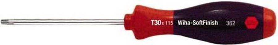 Wiha SoftFinish TORX schroevendraaier 362TR T15H x 80