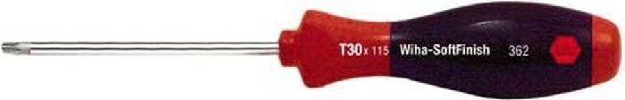 Wiha SoftFinish TORX schroevendraaier 362TR T27H x 115