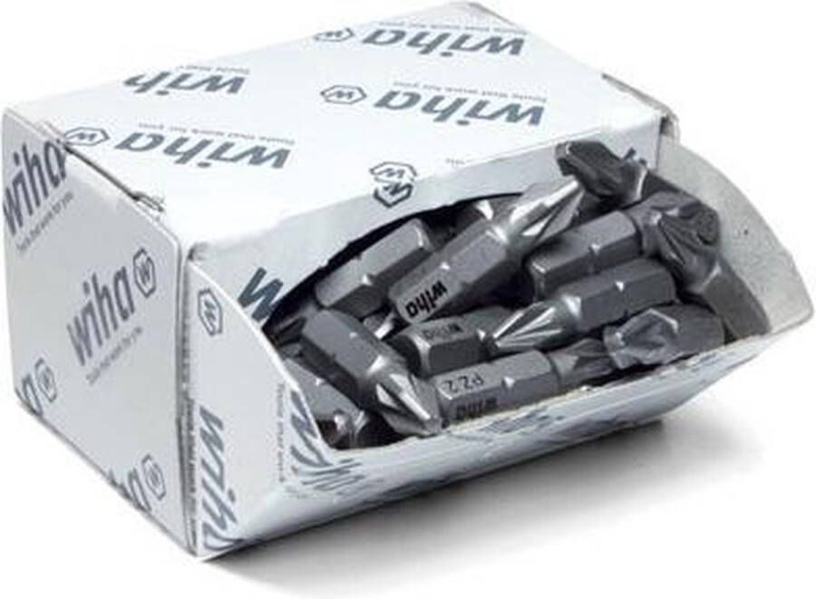 Wiha T15 schroefbit TORX 25mm 50 stuks korte uitvoering 7929Z T15x25