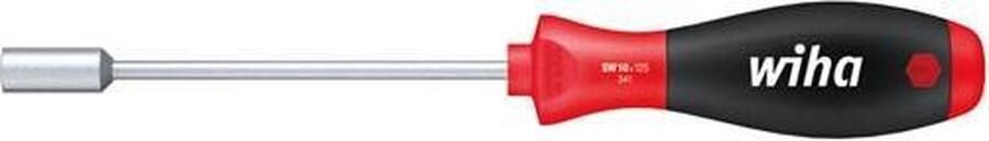 Wiha Schroevendraaier SoftFinish Zeskantdopsleutel met ronde schacht 17.0mm x 125mm 01033