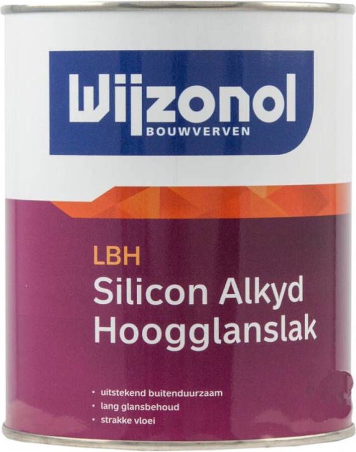 Wijzonol LBH Silicon Alkyd Hoogglanslak 0 5 liter Kleur