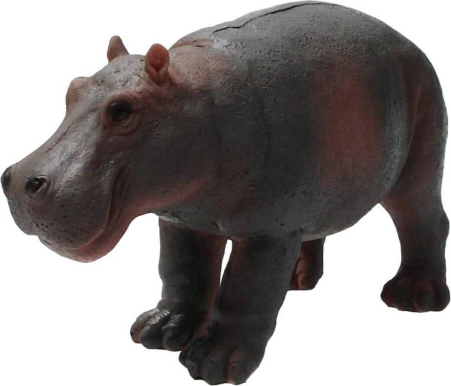Wild Animal Deco Speelgoed nijlpaard Wild Dier Speelfiguur 18 x 7 x 10 cm Afrika Savanne
