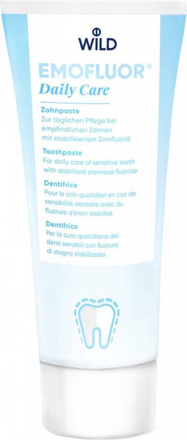 WILD Emofluor Daily Care Tandpasta 75 ml