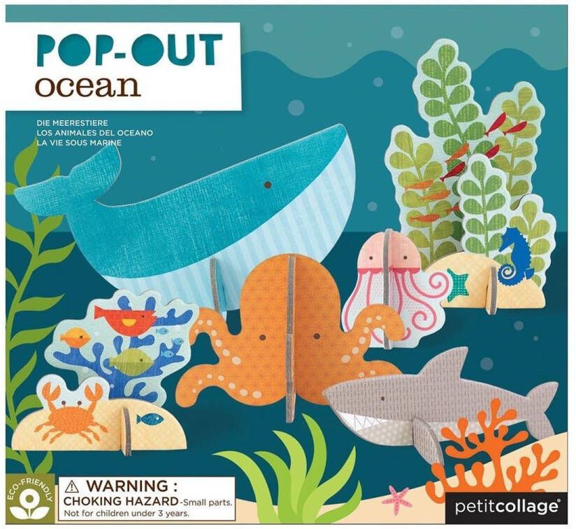 Petit Collage 3D puzzel oceaan