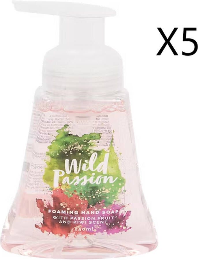 Wild Passion Handzeep- 250ml x5 varianten