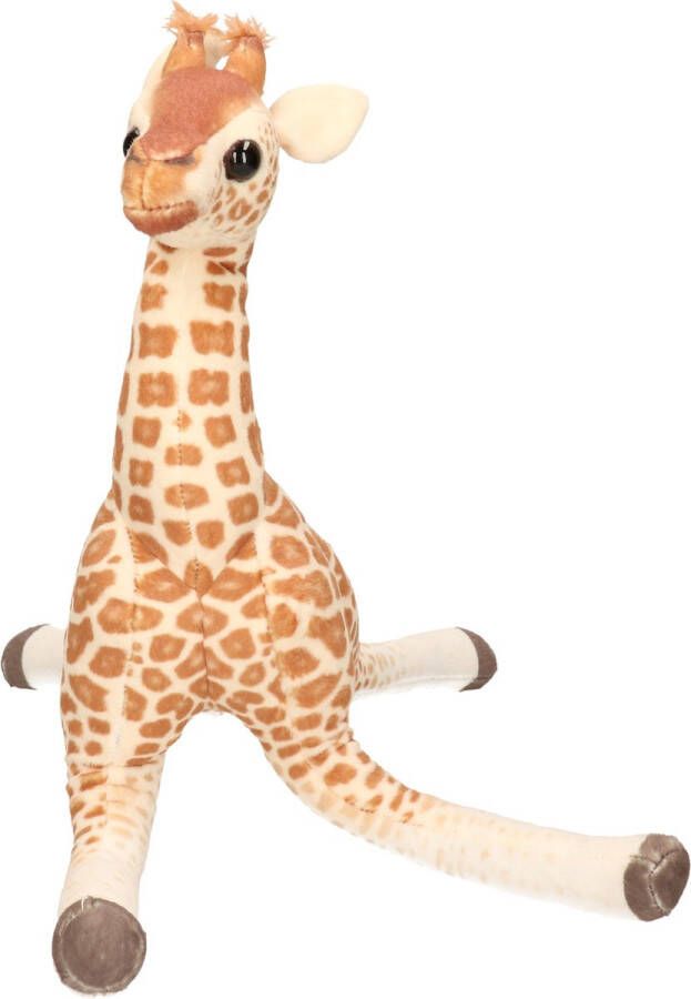 Wild Republic Living Earth serie Pluche knuffel dieren Baby Giraffe van 43 cm Knuffeldier