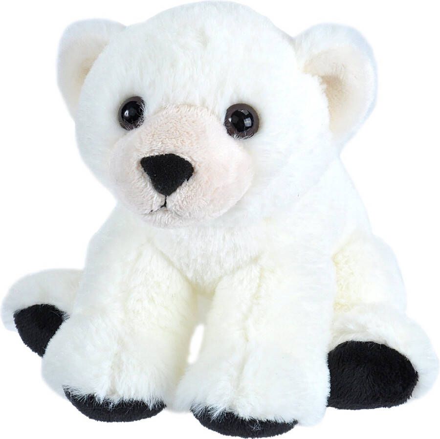Wild Republic knuffel ijsbeer junior 20 cm pluche