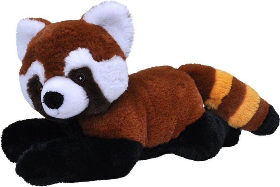 Wild Republic Pluche rode panda knuffel 30 cm Bosdieren Beren knuffeldieren Speelgoed voor kinderen