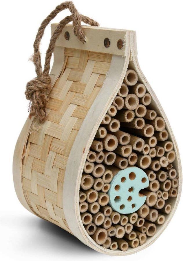 Wildlife world Bijenhotel Insectenhotel voor bijen Luxe design Druppelvormig