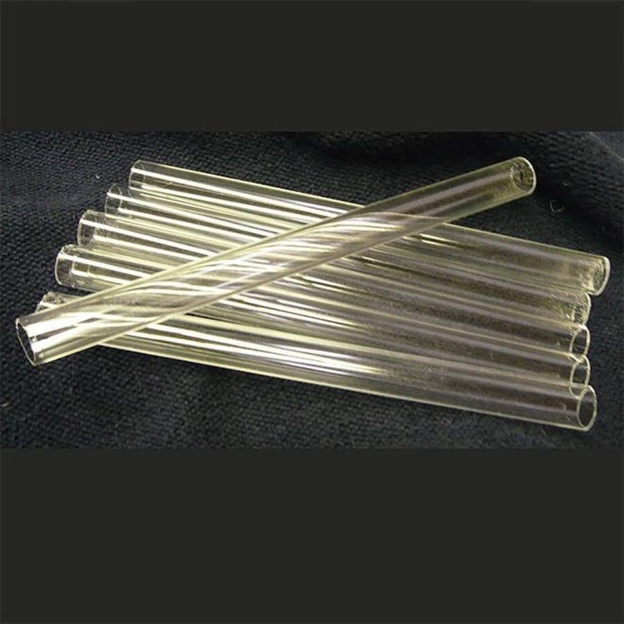 Wildlife world Nestbuisjes voor bijenhotel 8 mm transparant set van 20 stuks