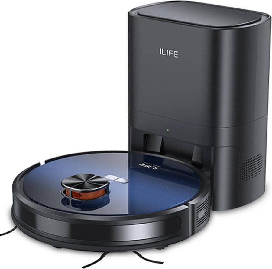 Wildor Robotstofzuiger 3000Pa 2in1 Vacuüm Dweilen Ruis 65db 150 min Runtime 10kg 2-3L Met Zak Watertank 240ml
