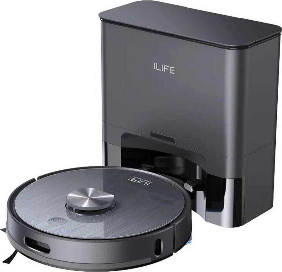 Wildor Robotstofzuiger 5000Pa 2in1 Vacuüm Dweilen 120 min Runtime 10kg 2-3L Met Zak Watertank 200ml