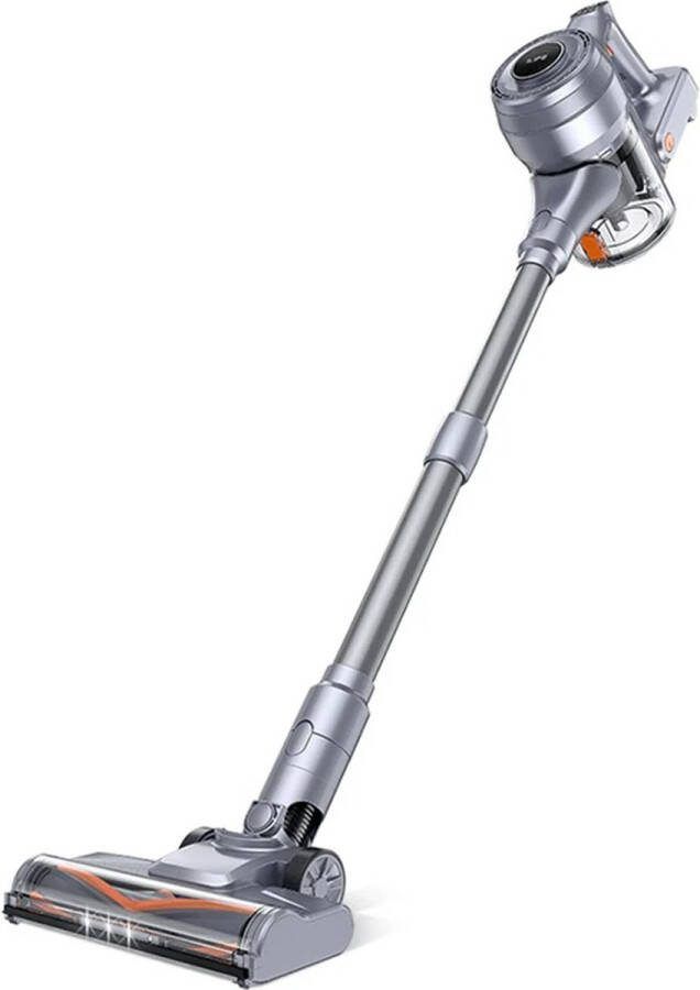 Wildor Stofzuiger Draadloos Hand Handstofzuiger Stokzuiger Schoonmaken Huisdier Haar Tapijt 20kPa 180W Grijs 0 55L Vuilnisbak