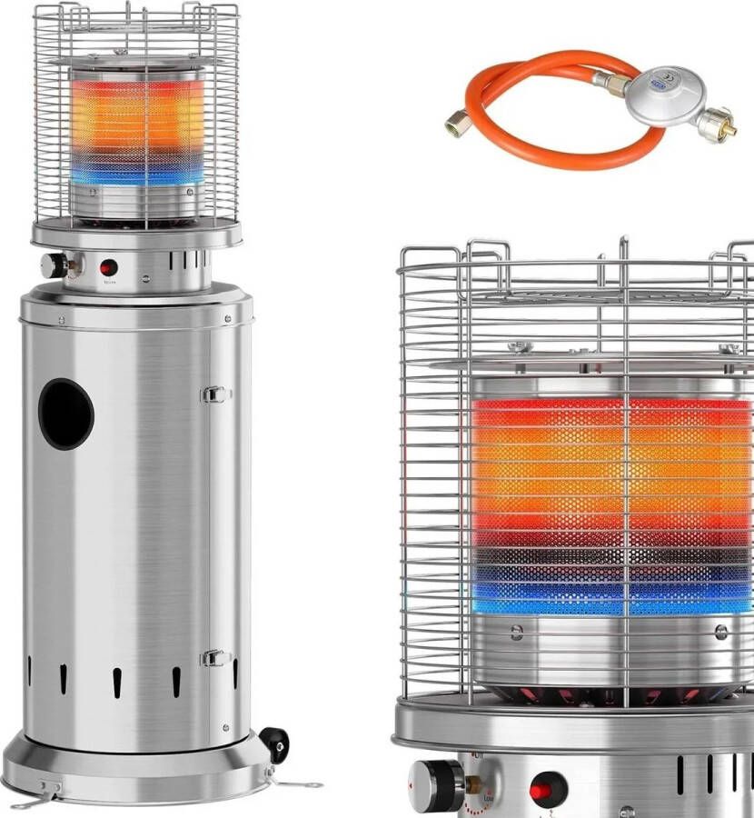 Wildor Terrasverwarmer Buiten Gaskachel Keramische Warmte Garage Verwarming RVS