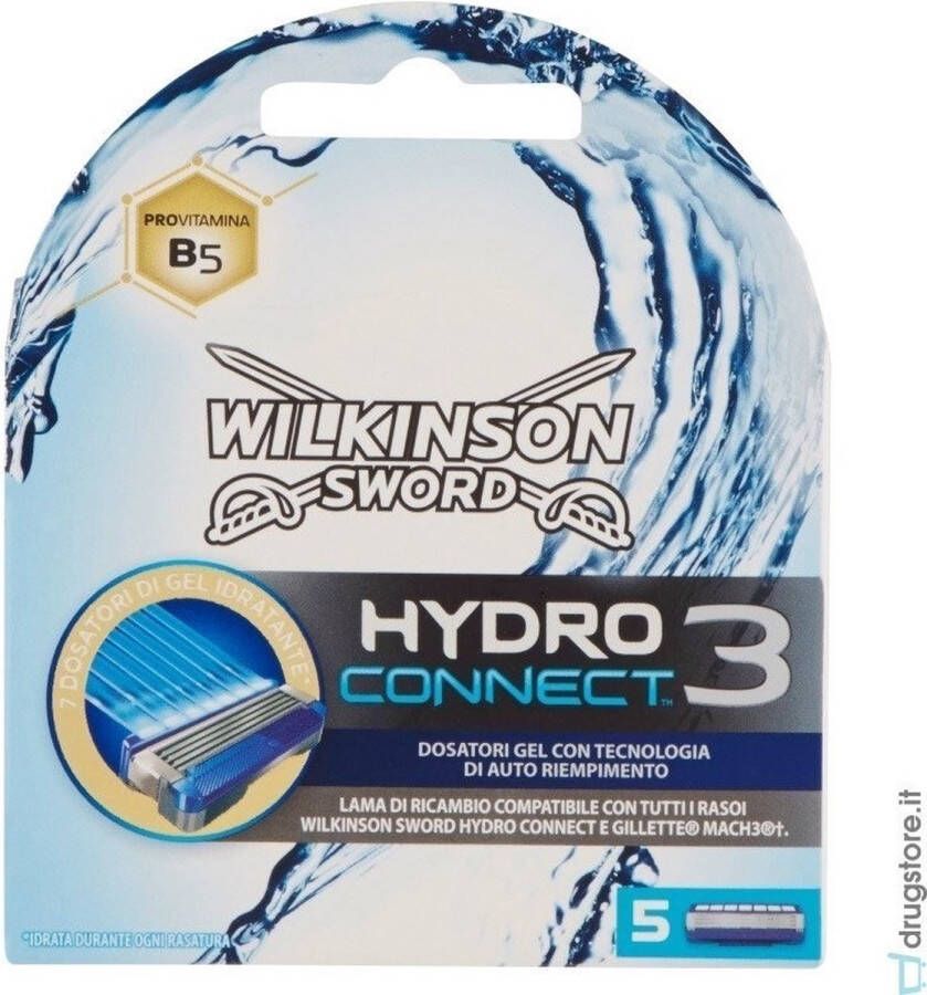 Wilkinson Hydro 3 Connect Navulmesjes 5 Stuks