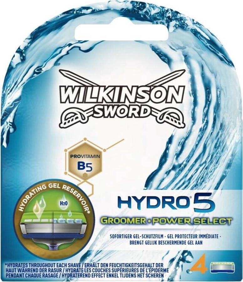 Wilkinson Hydro 5 Power Select scheermesjes 4 stuks