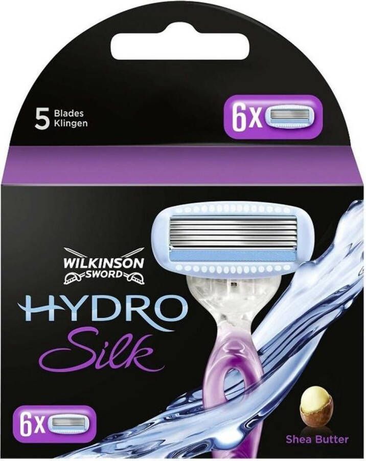 Wilkinson Hydro silk 6 stuks Scheermesjes
