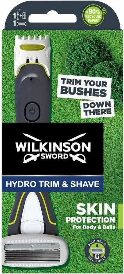 Wilkinson Hydro Trim & Shave Body & Balls Scheermes en Trimmer 1 set