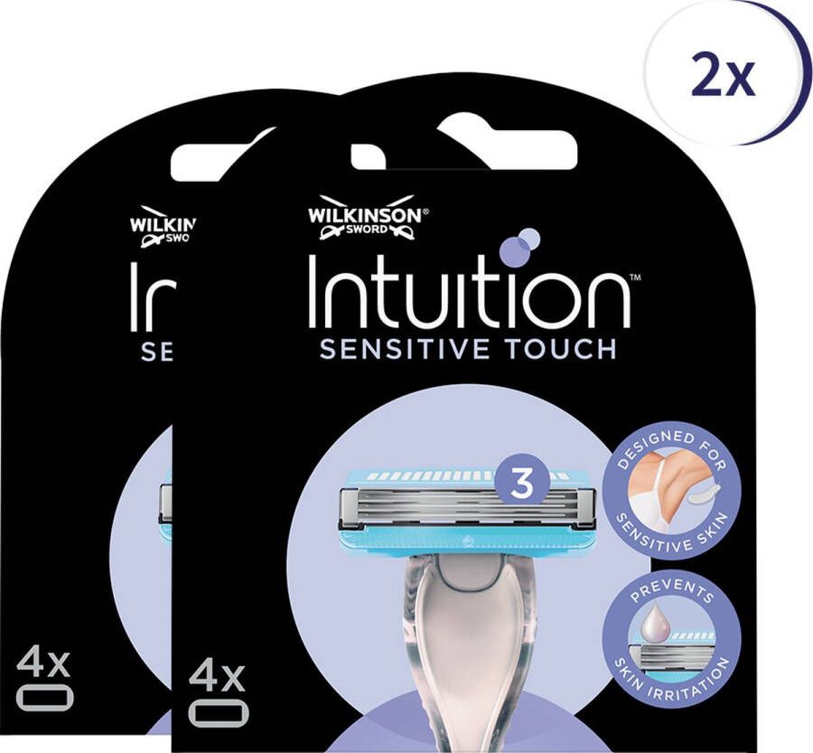 Wilkinson Intuition blades Sensitive Touch 6 mesjes Voordeelverpakking