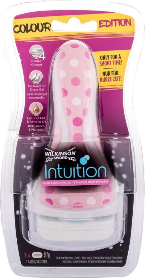 Wilkinson Intuition Houder incl. 1 mesje Limited Color Edition